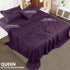 Utopia Bedding Queen Sheet Set – 4 Piece Bed Sheets for Queen Size Bed, Soft Microfiber, Dark Purple