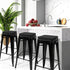 Set 2, 2) SINOSSO Magnetic Memory Foam Metal Stool Cushions of Luxury Velvet Bar Cafe Stackable Chair Seat Pads