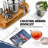 Set 13-Pcs Set 25oz Cocktail Shaker Bartender Kit: Bar Tools with Bamboo Stand, Essential Bar Accessories for Home:
