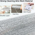 10PCS Rags Dishwash Cleaning Wire Dishcloth, Non-Scratch Kitchen Washcloths for Washing Dishes, Double Layer