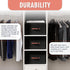 Ornavo Home 6 Pack Collapsible Storage Bins with Lid, Foldable Linen Fabric Basket Organizer, Large Storage Box