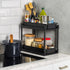 IRIS USA 2-Tier Under Sink Organizer, Storage with Sliding Drawers, Versatile Solution for Kitchen, Office, Bathroom