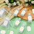 Tiangrid 50 Sets 2oz Mini Hand Sanitizer Bottles Bulk Empty Hand Sanitizer Travel Size Wedding Favors for Guests