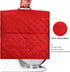 Stand Mixer Cover for Kitchenaid Mixer, Fits All Tilt Head & Bowl Lift Models, Soft, Not Easy to Fade, Red