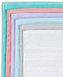 Aibaser 6 Pack 100% (24 48 Inches) Towels Bath Towel for Bathroom, Cotton x High Absorbency Quick Drying (White)