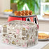 Talayituse Coffee Theme 4 Slice Toaster Covers Dust Protection for Bread Maker, Washable Appliance Cover