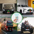 12V moveland LED Car Wreath with Remote Control - RGB Changeable Christmas Wreath for Car Grill - Fits Jeeps Trucks