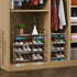 Botion 4 Closet, Frame(4 Tier Expandable Shoe Rack for Stainless Steel Shoe Shelf, Strong Weight Capacity Shoes