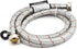 Set of Hot and Cold Stainless Steel Washing Machine Hoses, 6ft Long, Burst Proof Water Supply Lines