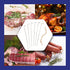 HIC Kitchen Roasting Holiday Turkey Lacer Kit, Cotton Butcher’s Twine with Reusable Stainless Steel Pins