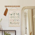 Set 2, 16x24 Inch HRQKO Dinosaur Alphabet Poster Hanger Frame of Dinosaur Wall Decor, Nursery Wall Decor, ABC Poster