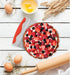 Mrs. Anderson’s Baking Giant Layer Cake Spatula - Stainless Steel with Non-Slip Silicone Handle