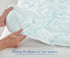 California Design Den Twin Cooling Mattress Pad, 3-Zone Quilted Twin Size, Non-Slip Soft Mattress Pad