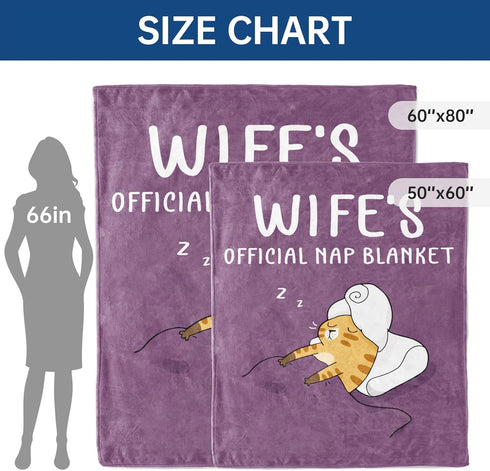 80"X 60" SteadStyle Birthday Gifts for Wife from Husband - Gifts for Her Blanket, Wife Birthday Gift Ideas, Wedding