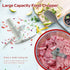 Manual Food Processor, Hand Powered Crank Chopper, Vegetable, Meat, Fruits, Onions Blender Mixer