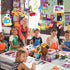 46 Pieces Art Painting Party Decoration, Hanging Swirls Ceiling Decor for Kids Birthday Graffiti Party Supplies