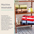 6 Set 525 100% 2 2 2 Set Lavish Home Piece Bathroom Towels - GSM Cotton Bathroom Accessories - Bath Sheets, Hand Cloths