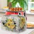 Retro Sunflower Newspaper Toaster Cover, Dust Cover for 2 Slice Kitchen Appliances