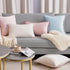 Top Finel Decorative Throw Pillow Covers 18x18, Set of 2, Cream White Velvet Cushion Covers with Pom Poms