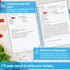 PECULA Recipe Book: Blank Recipe Book to Write In Your Own Recipes, Holds 170 Recipes