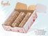 6 15 Pack HYOOLA Scented Tealight Candles - Clear Cup - Roasted Almonds Tealight Candles Scented - Hour Burn Time