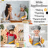 2Pcs Set, R HORSE Kid Apron And Chef Hat Adjustable Excavator Children Kitchen Apron, Dress up Role Play Chef Toy, Kid