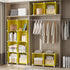 6 Closet AWTATOS Cube Storage Organizer, Cube Organizers and Storage, DIY Stackable Bookshelf Plastic Clothes Organizer
