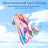 Ythuil Backpack, 30"x 25" 3-10 Mermaid Hooded Towels for Kids, with Kids Beach Towel for Years, Mermaid Gifts