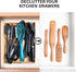 Mad Hungry Spurtle 4pc Set, As Seen on TV, Acacia Premium Wood Cooking Utensils for Non Stick Cookware, Baking, and More