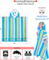 8-16 100% VOOVA & MOVAS Teens Hooded Poncho Towel for Boys | Super Absorbent Cotton Robe | Pool, Beach & Bath Towel |