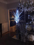 YKB 12 PCS White LED Fairy String Lights, Battery Powered, 20 Micro LEDs on 3.3ft Silvery Copper Wire
