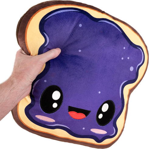 Scentco Smillows - Patented Gourmet Scented Stuffed Plush Pillows (Grape Jelly)- Accent, Throw, Decorative, Fun Pillows