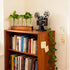 10 Renmxj Plant Propagation Station, Plant Terrarium with Wooden Stand for Hydroponics Plants Office Decor Unique