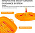 Foldable Silicone Air Fryer Liners, 2 Pcs Reusable Basket Liners, Upgraded Thicker Design, Dishwasher Safe
