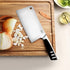 LDC 7" Inch Meat Cleaver Knife - High-Carbon Stainless Steel for Heavy-Duty Slicing, Mincing, Chopping