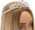 BLUE PANDA - 40th Birthday Sash and Tiara for Women, Forty and Fabulous Party Decorations (Black Satin)
