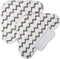 Meriton Washable Triangle Replacement Steam Mop Pads, Fits Shark Lift-Away/Genius, 2 Pack