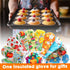 ShellKingdom 5PCS Nonstick Baking Pans Set, Cake Pan, Muffin Pan, Loaf Pan, and Baking Sheets