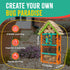 SparkJump Premium Bug Hotel Kit for Kids Easy Wood Craft Kits for Children, Lady Bug House for Garden with Tools