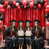 KatchOn XtraLarge Red Streamers - 3.2x8 Feet, Pack of 2 for Wedding and Birthday Decorations