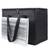 2 pack Additional Bottom Plate Black Insulated Grocery shopping bag , Delivery,pizza,reusable bags, Sturdy