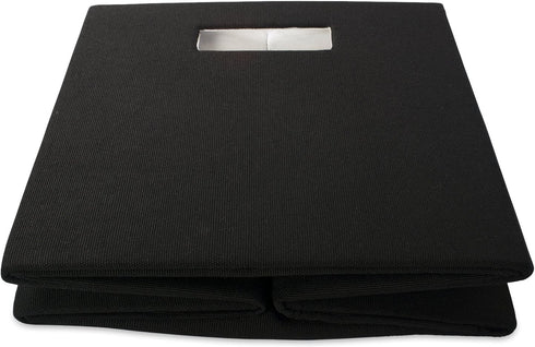 DII Poly-Cube Storage Collection, Hard Sided Collapsible Solid Large, Black