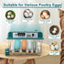 16 CoInceptus Eggs Incubators for Hatching Eggs, Egg Incubator with Automatic Egg Turning and Temperature Control