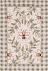 1'8" 2'6", Country (HK55A) SAFAVIEH Chelsea Collection Accent Rug - x Ivory & Green, Hand-Hooked French Wool, Ideal