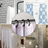 Premium Plastic Shower Curtain Rings, 24Pcs Hooks with Easy Snap Closure for Standard Shower Rods