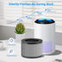 MK01 & MK06 True HEPA Filter Replacement for MK01 MK06, TZ-K1 and DH-JH01 Air Purifier, Smoke Remover Version, 4 Pack
