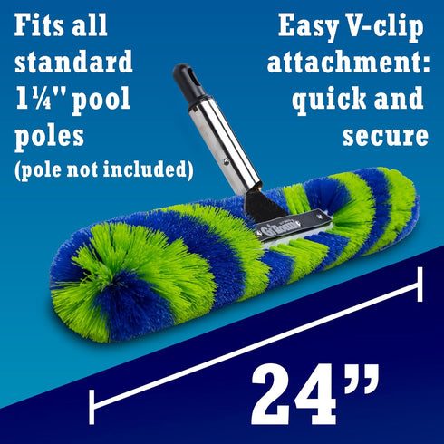 360 24 inches GoRound Pro Pool Brush