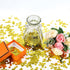 VCOSTORE 5000 Pieces Tissue Paper Confetti Circles, 1 cm Round Paper Table Confetti for Party Decoration (Gold)