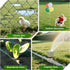 6 Inch 150 Pack 11 AAGUT Landscape Stakes Garden Drip Irrigation Tubing Stakes Heavy Duty Gauge Galvanized Ground