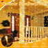 300 9.8 FTx9.8 8 Ollny Christmas Curtain Lights LED FT, Outdoor Waterproof Curtain String Lights with Remote Timer